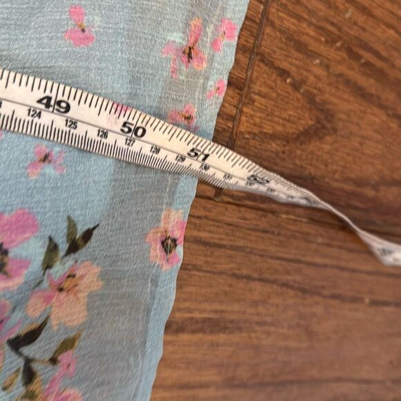 Hatch Blue Floral Midi Dress - Picture 7 of 13